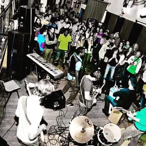 Band Overhead View